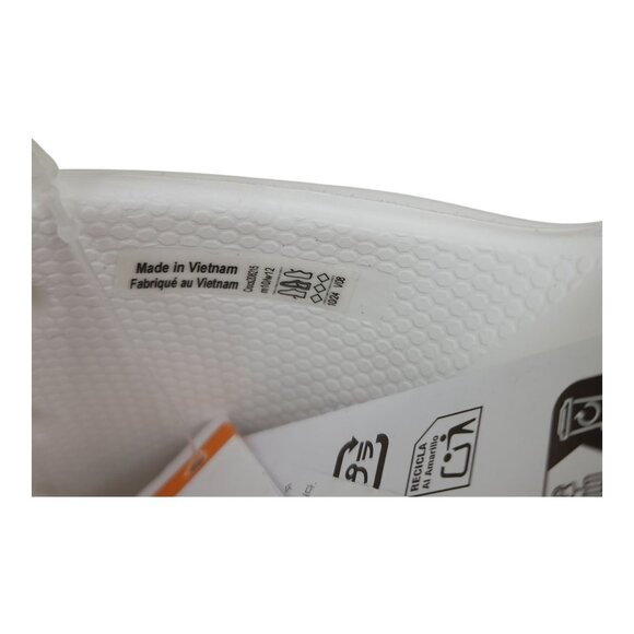 Crocs Baya II Slide Sandals White M10 W12 Lightweight Slip-Resistant Shower Shoe - Picture 8 of 11